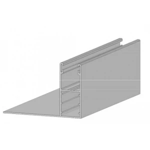 Κανάλι Αλουμινίου Φτερό 14mm